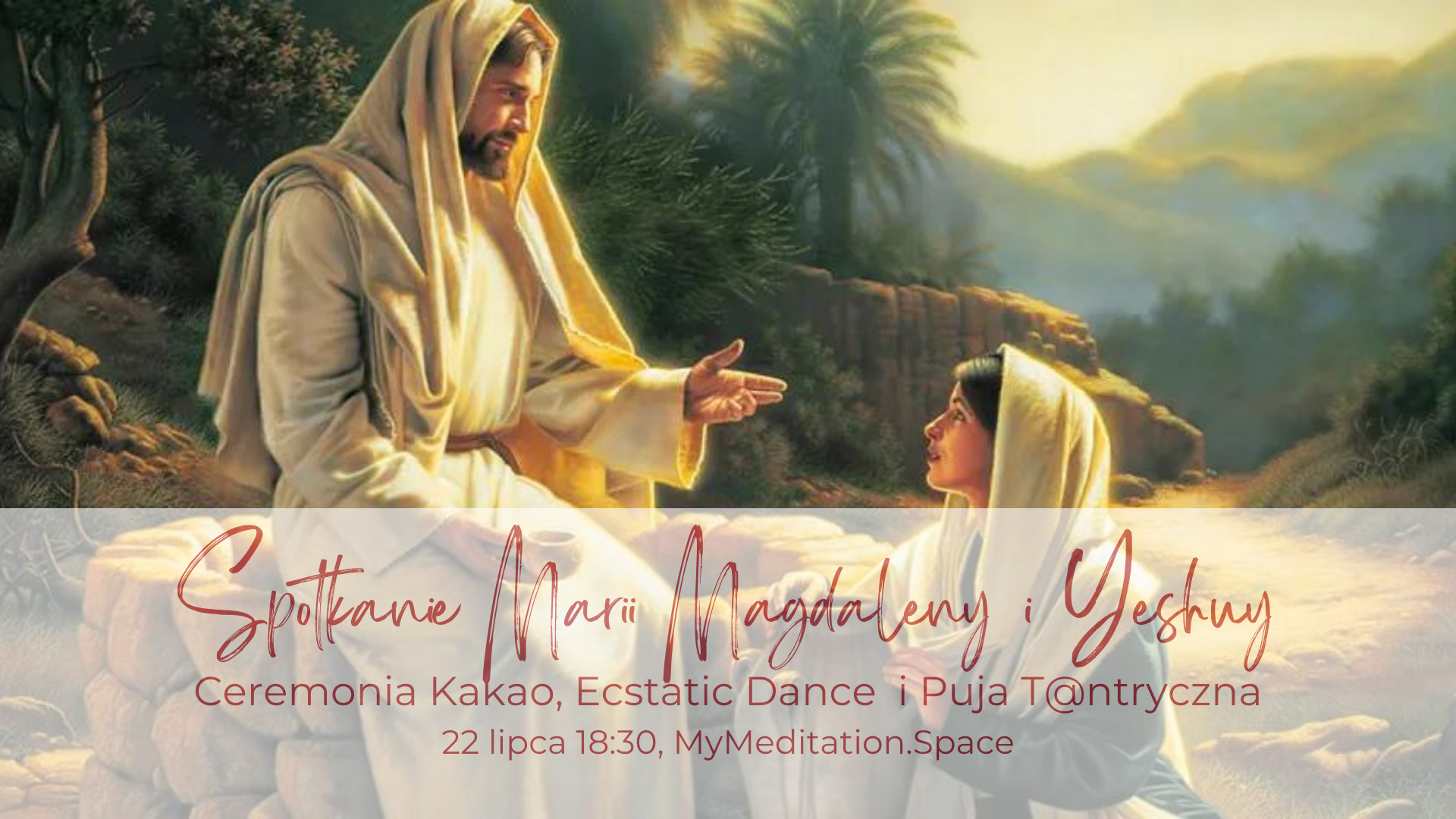 Spotkanie Marii Magdaleny I Yeshuy Baner